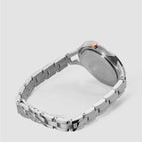 Calvin Klein Graphic Silver Dial Silver Steel Strap Watch for Women - K7E23B46 Buy Now By Calvin Klein