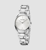 Calvin Klein Dainty Silver Dial Silver Steel Strap Watch for Women - K7L23146 Buy Now By Calvin Klein