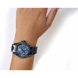 Fossil Riley Quartz Blue Dial Blue Steel Strap Watch for Women - ES4294 Buy Now By Fossil