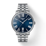 Tissot Carson Premium Blue Dial Silver Steel Strap Watch for Men - T122.410.11.043.00 Buy Now By Tissot