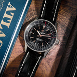 Breitling Automatic 41mm Black Dial Black Leather Strap Watch for Men - A17326241B1P1 Buy Now By Breitling