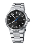 Oris TT1 Day Date Black Dial Silver Steel Strap Watch for Men - 0173577524154-0782408 Buy Now By Oris