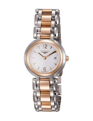 Longines PrimaLuna Quartz White Dial Two Tone Steel Strap Watch for Women - L8.110.5.16.6 Buy Now By Longines