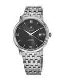 Omega De Ville Prestige Co-Axial Black Dial Silver Steel Strap Watch for Men - 424.10.40.20.01.001 Buy Now By Omega