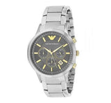 Emporio Armani Quartz Grey Dial Silver Steel Strap Watch For Men - AR11047 Buy Now By Emporio Armani