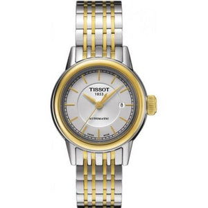 Tissot Carson Automatic Silver Dial Two Tone Steel Strap Watch For Women - T085.207.22.011.00 Buy Now By Tissot