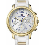 Tommy Hilfiger Claudiia White Dial White Steel Strap Watch for Women - 1781745 Buy Now By Tommy Hilfiger