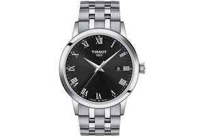 Tissot Classic Dream Black Dial Silver Steel Strap Watch For Men - T129.410.11.053.00 Buy Now By Tissot