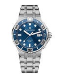 Maurice Lacroix Aikon Venturer Blue Dial Silver Steel Strap Watch for Men - AI6058-SS002-430-1 Buy Now By Maurice Lacroix