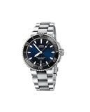 Oris Aquis Date Blue Dial Silver Steel Strap Watch for Men - 0173377304135-0782405PEB Buy Now By Oris