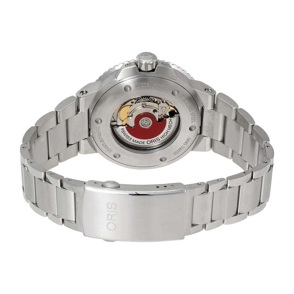 Oris Aquis Date Blue Dial Silver Steel Strap Watch for Men - 0173377304135-0782405PEB Buy Now By Oris