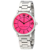 Marc Jacobs Roxy Pink Dial Silver Steel Strap Watch for Women - MJ3524 Buy Now By Marc Jacobs