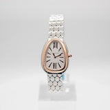 Bvlgari Serpenti Seduttori Quartz Silver Dial Silver Steel Strap Watch for Women - SERPENTI103144 Buy Now By Bvlgari