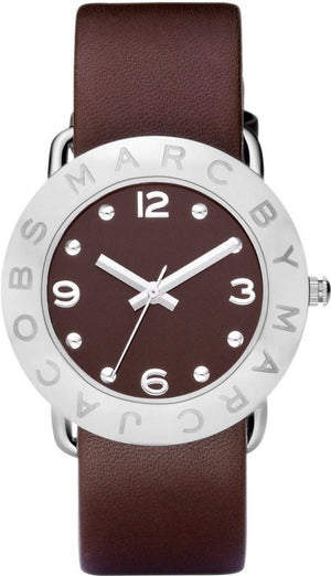 Marc Jacobs Amy Brown Dial Brown Leather Strap Watch for Women - MBM1139 Buy Now By Marc Jacobs