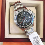 Michael Kors Everest Chronograph Black Dial Silver Steel Strap Watch For Women - MK5753 Buy Now By Michael Kors