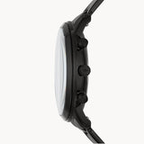 Fossil Goodwin Chronograph Black Dial Black Steel Strap Watch for Men - FS5413 Buy Now By Fossil