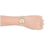 Michael Kors Melissa Pave Gold Dial Gold Steel Strap Watch for Women - MK4371 Buy Now By Michael Kors