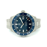 Tag Heuer Aquaracer Caliber 5 Automatic Blue Dial Silver Steel Strap Watch for Men - WAN2111.BA0822 Buy Now By Tag Heuer