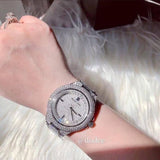 Michael Kors Camille Crystal Pave Dial Silver Steel Strap Watch for Women - MK5869 Buy Now By Michael Kors