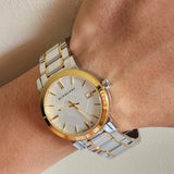 Burberry The City White Dial Two Tone Steel Strap Watch for Women - BU9115 Buy Now By Burberry
