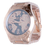 Michael Kors Layton Rose Gold Dial Rose Gold Steel Strap Watch for Women - MK6395 Buy Now By Michael Kors