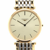 Longines La Grande Classique De Longines Gold Dial Two Tone Mesh Bracelet Watch for Women - L4.755.2.32.7 Buy Now By Longines