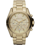 Michael Kors Bradshaw Chronograph Gold Dial Gold Steel Strap Watch For Women - MK5777 Buy Now By Michael Kors