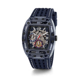 Guess Phoenix Chronograph Black Dial Black Rubber Strap Watch for Men - GW0499G1 Buy Now By Guess