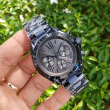 Michael Kors Bradshaw Blue Dial Blue Steel Strap Watch for Men - MK6248 Buy Now By Michael Kors