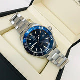 Tag Heuer Aquaracer Blue Dial Silver Steel Strap Watch for Men - WAY101C.BA0746 Buy Now By Tag Heuer