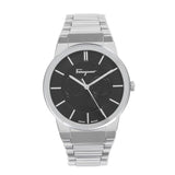 Salvatore Ferragamo Sapphire Bracelet Black Dial Silver Steel Strap Watch For Men - SFHP01124 Buy Now By Salvatore Ferragamo