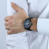 Maserati Circuito Blue Dial Black Leather Strap Watch For Men - R8851127002 Buy Now By Maserati