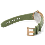 Maurice Lacroix Aikon Venturer Bronze Dial Green Rubber Strap Watch For Men - AI6058-BRZ01-630-1 Buy Now By Maurice Lacroix