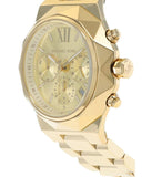 Michael Kors Raquel Analog Gold Dial Gold Steel Strap Watch For Women - MK4690 Buy Now By Michael Kors