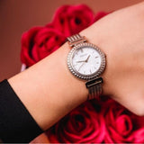 Guess Monroe Silver Dial Rose Gold Steel Strap Watch For Women - W1152L3 Buy Now By Guess