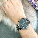 Coach Delancey Black Dial Black Steel Strap Watch For Women - 14502812 Buy Now By Coach