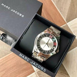 Marc Jacobs Henry Skeleton Silver Dial Silver Steel Strap Watch for Women - MBM3262 Buy Now By Marc Jacobs