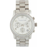 Michael Kors Brinkley Silver Dial with Diamonds Silver Steel Strap Watch for Women - MK5083 Buy Now By Michael Kors