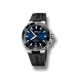 Oris Aquis Date Blue Dial Black Rubber Strap Watch for Men - 0173377304152-0742464EB Buy Now By Oris