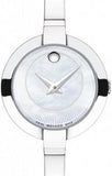 Movado Bela Mother of Pearl Dial Silver Steel Strap Watch For Women - 0606616 Buy Now By Movado
