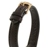 Movado Ultra Slim White Dial Brown Leather Strap Watch For Women - 0607096 Buy Now By Movado