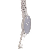 Movado Veturi Quartz Black Dial Silver Steel Strap Watch for Women - 0606338 Buy Now By Movado