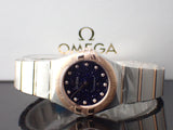 Omega Constellation Quartz Diamonds Blue Dial Two Tone Steel Strap Watch for Women - 131.20.25.60.53.002 Buy Now By Omega