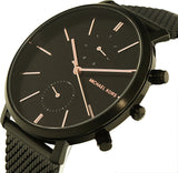 Michael Kors Jaryn Black Dial Black Stainless Steel Strap Watch for Men - MK8504 Buy Now By Michael Kors