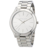 Michael Kors Slim Runway Silver Dial Silver Stainless Steel Strap Watch for Women - MK3178 Buy Now By Michael Kors