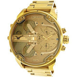 Diesel Mr Daddy 2.0 Chronograph Gold Dial Gold Steel Strap Watch For Men - DZ7399 Buy Now By Diesel