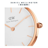 Daniel Wellington Petite Pressed Melrose White Dial Gold Mesh Bracelet Watch For Women - DW00100447 Buy Now By Daniel Wellington