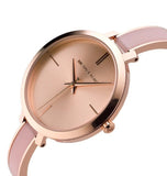 Michael Kors Jaryn Analog Gold Dial Pink Steel Strap Watch For Women - MK4343 Buy Now By Michael Kors