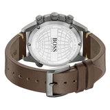 Hugo Boss Nomad Blue Dial Brown Leather Strap Watch for Men - 1513773 Buy Now By Hugo Boss