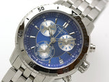 Tissot T Sport PRS 200 Chronograph Blue Dial Silver Steel Strap Watch For Men - T067.417.11.041.00 Buy Now By Tissot